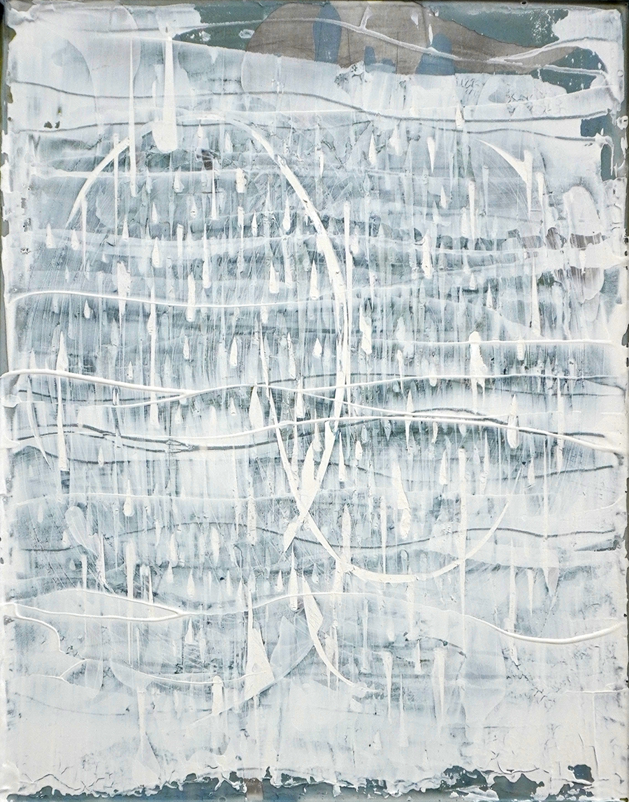 900_∫Ω∑Œæﬂ_Wetland and Self-organization 1, 2023, 54 x 39 cm, mixed media on paper, aluminum frame.jpg