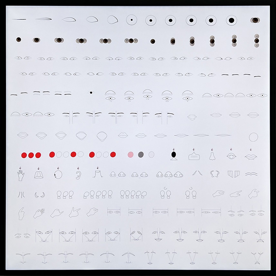 900_이학승, 6인의 듣기평가, 드로잉, 50x50cm, 2024.jpg